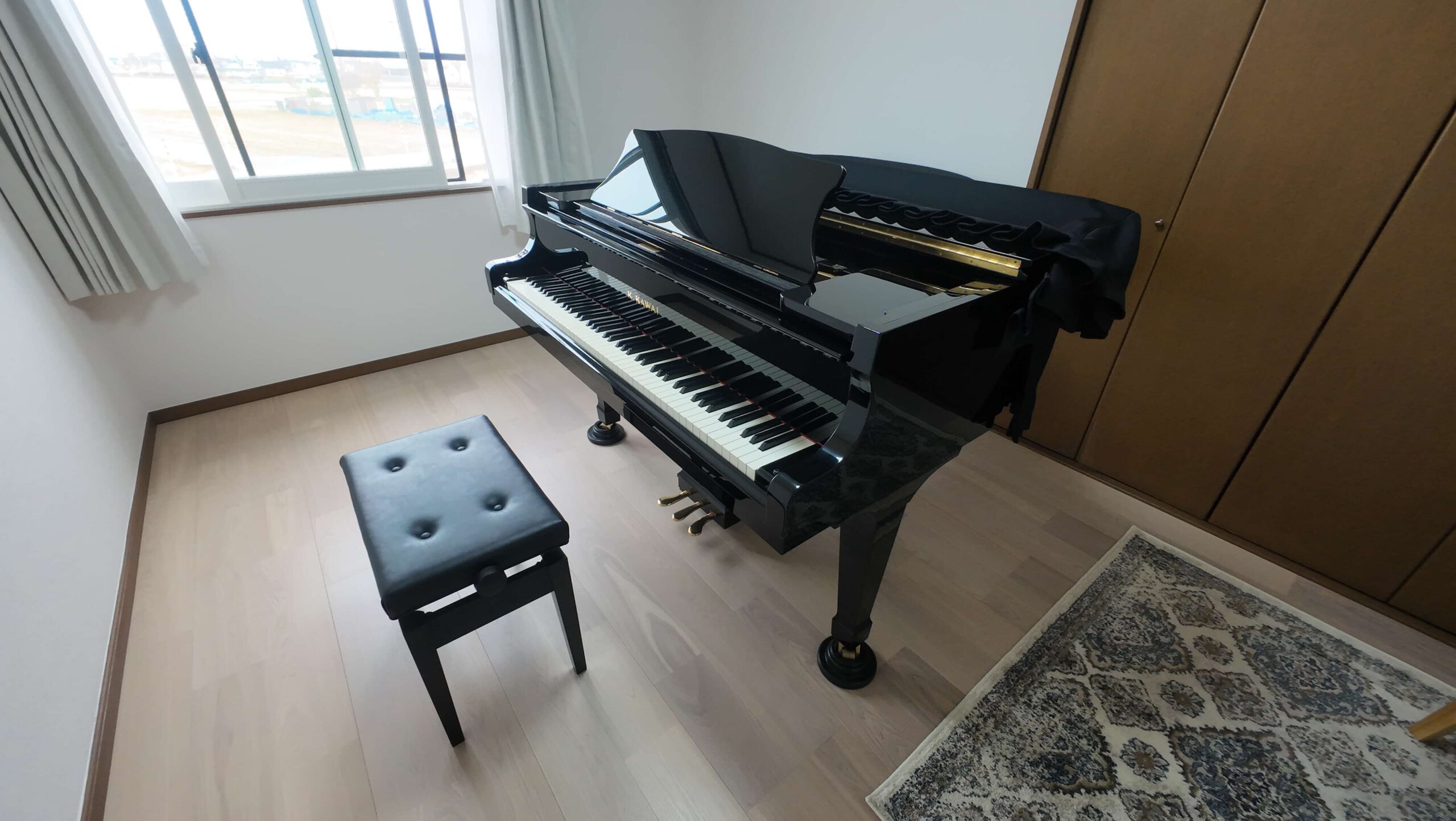 白山市のピアノ教室 レッスン室の様子